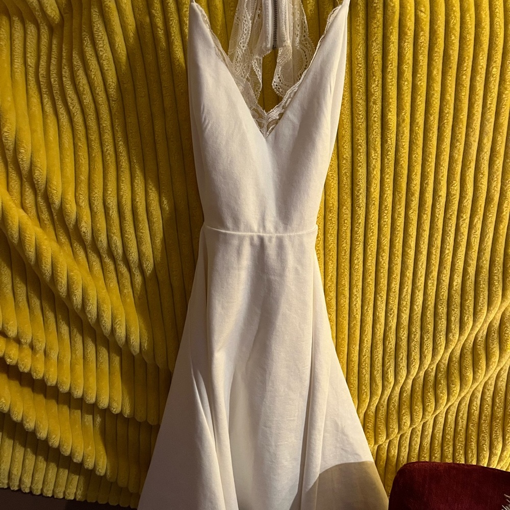 White dress